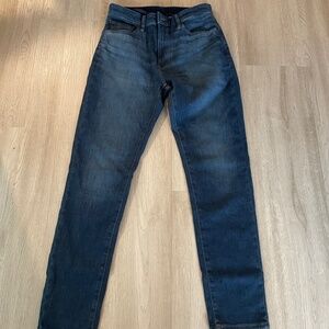 Uniqlo Jeans Mens S Blue Slim Fit Tapered Extra Stretch NEW WITHOUT TAGS